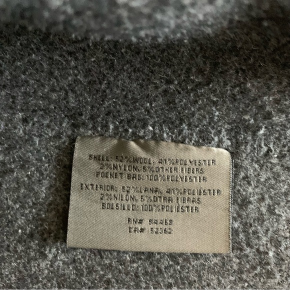 Vera Wang Grey Wool Coat - Picture 7 of 10